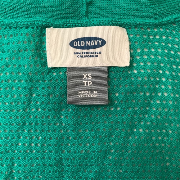 NWT Old Navy Green Short Cardigan - Picture 3 of 8